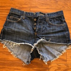 Carmar button fly cutoffs